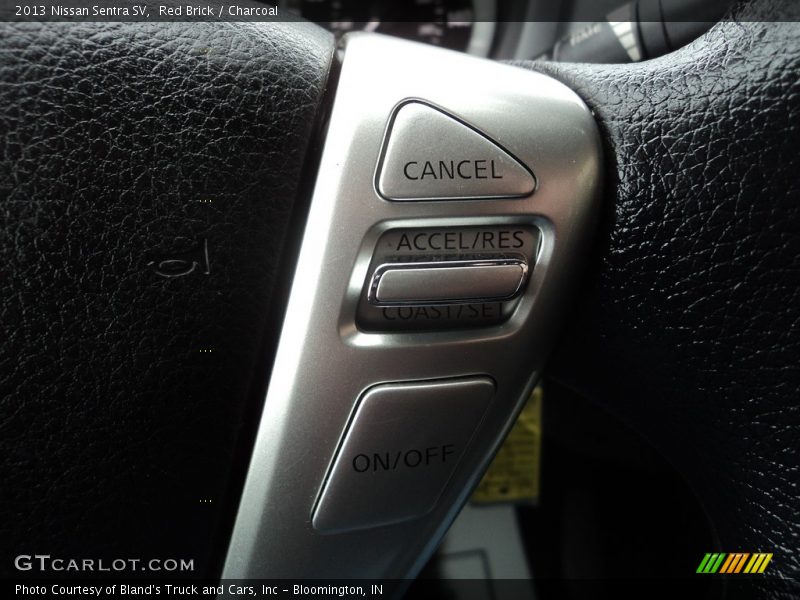 Red Brick / Charcoal 2013 Nissan Sentra SV