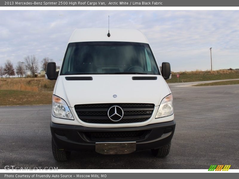 Arctic White / Lima Black Fabric 2013 Mercedes-Benz Sprinter 2500 High Roof Cargo Van