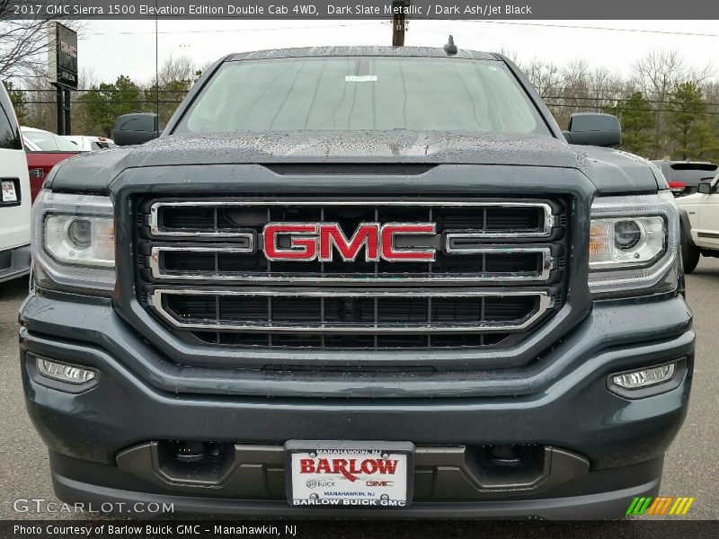 Dark Slate Metallic / Dark Ash/Jet Black 2017 GMC Sierra 1500 Elevation Edition Double Cab 4WD