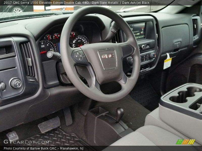 Dark Slate Metallic / Dark Ash/Jet Black 2017 GMC Sierra 1500 Elevation Edition Double Cab 4WD