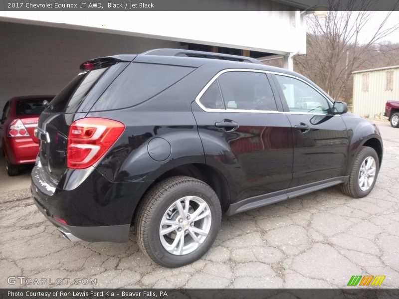 Black / Jet Black 2017 Chevrolet Equinox LT AWD