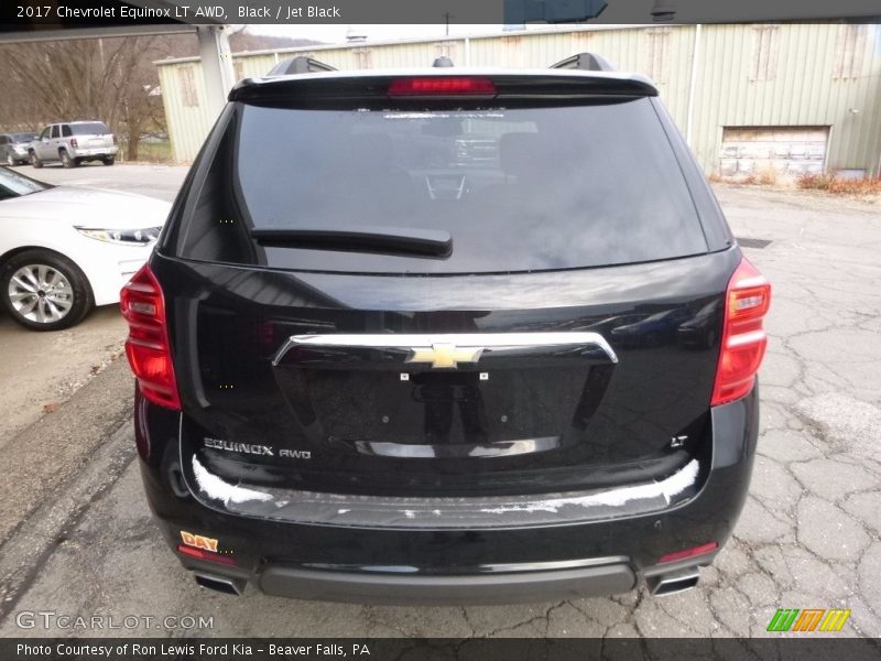 Black / Jet Black 2017 Chevrolet Equinox LT AWD