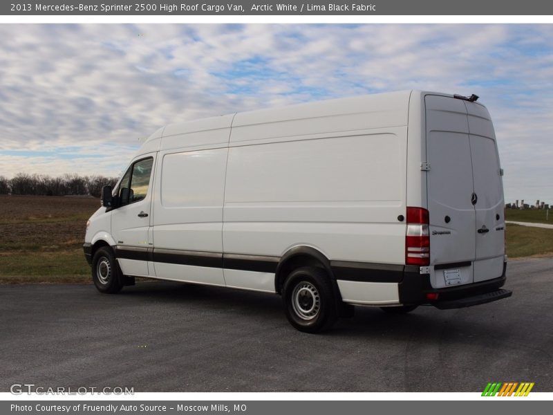 Arctic White / Lima Black Fabric 2013 Mercedes-Benz Sprinter 2500 High Roof Cargo Van