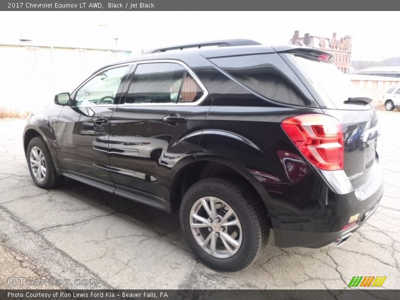 Black / Jet Black 2017 Chevrolet Equinox LT AWD