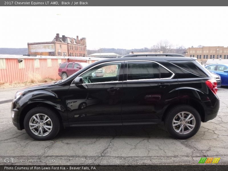 Black / Jet Black 2017 Chevrolet Equinox LT AWD