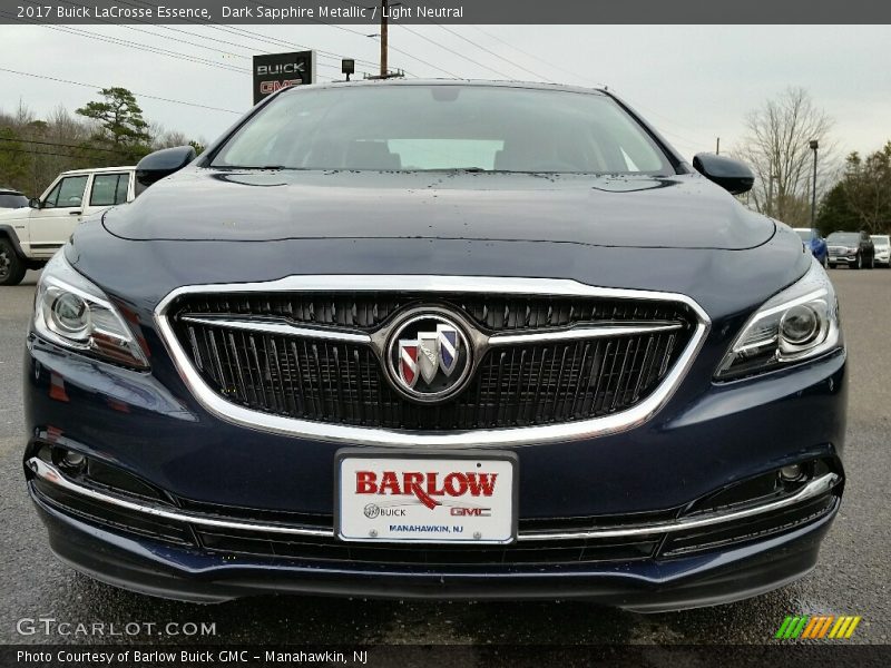 Dark Sapphire Metallic / Light Neutral 2017 Buick LaCrosse Essence