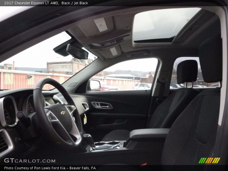 Black / Jet Black 2017 Chevrolet Equinox LT AWD