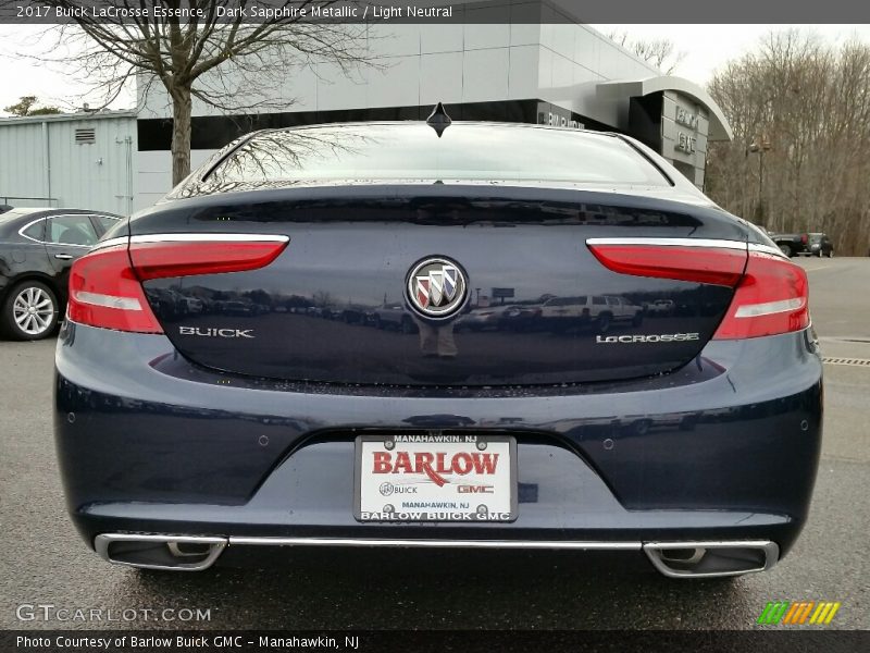 Dark Sapphire Metallic / Light Neutral 2017 Buick LaCrosse Essence