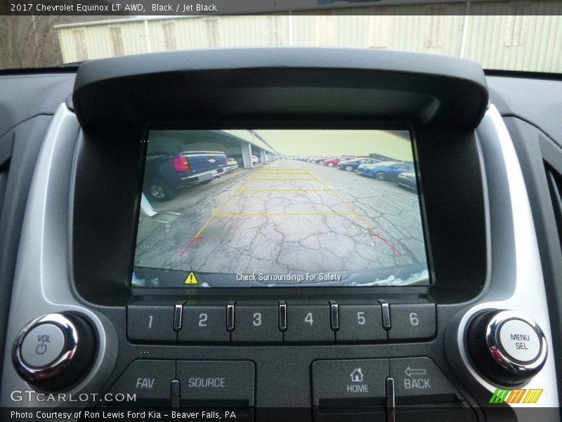 Black / Jet Black 2017 Chevrolet Equinox LT AWD