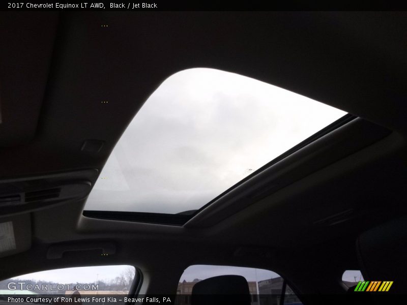 Black / Jet Black 2017 Chevrolet Equinox LT AWD