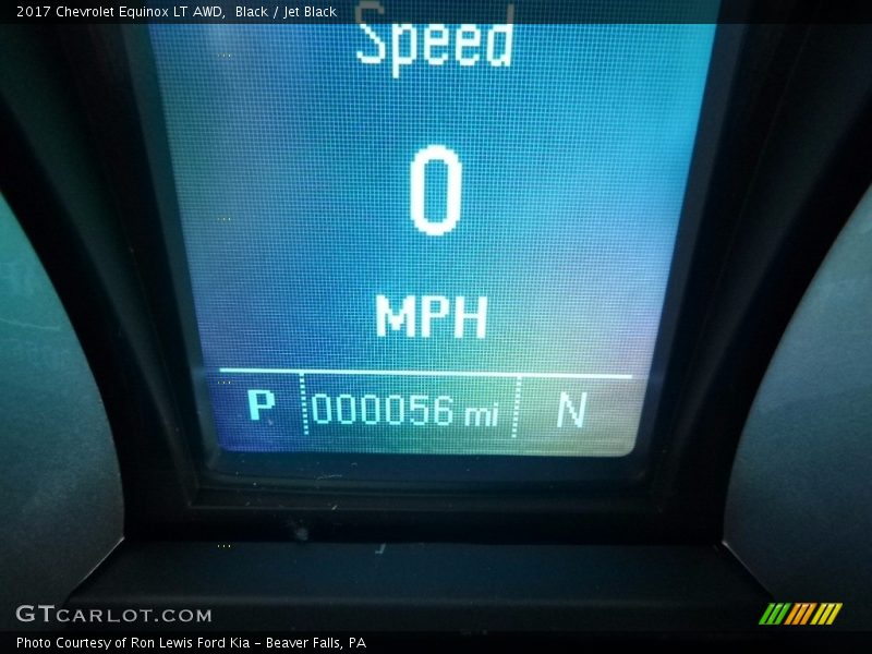 Black / Jet Black 2017 Chevrolet Equinox LT AWD