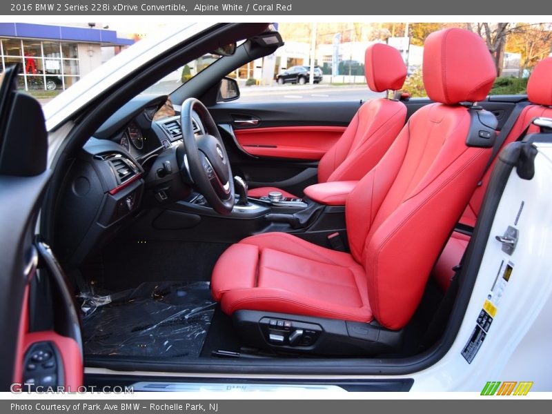 Front Seat of 2016 2 Series 228i xDrive Convertible