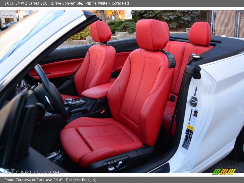 Front Seat of 2016 2 Series 228i xDrive Convertible
