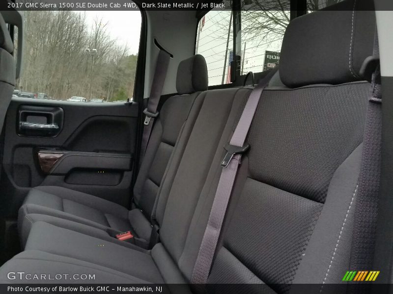 Dark Slate Metallic / Jet Black 2017 GMC Sierra 1500 SLE Double Cab 4WD