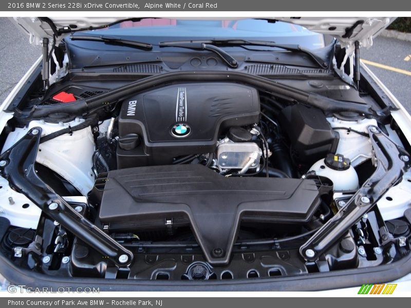  2016 2 Series 228i xDrive Convertible Engine - 2.0 Liter DI TwinPower Turbocharged DOHC 16-Valve VVT 4 Cylinder