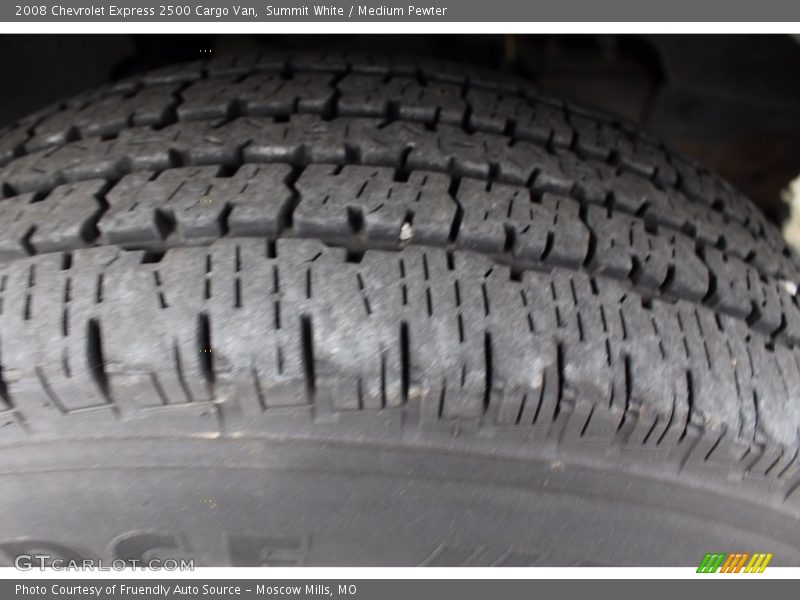 Summit White / Medium Pewter 2008 Chevrolet Express 2500 Cargo Van