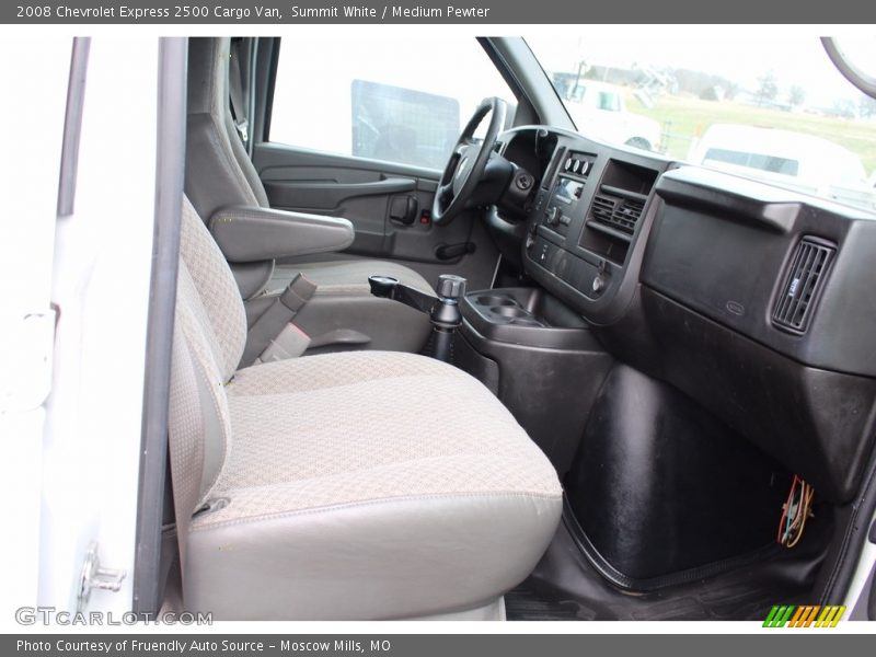 Summit White / Medium Pewter 2008 Chevrolet Express 2500 Cargo Van