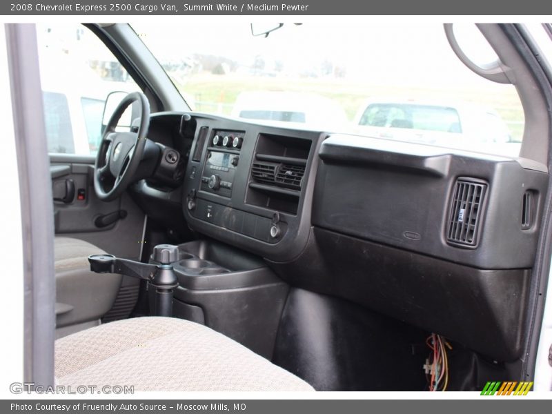 Summit White / Medium Pewter 2008 Chevrolet Express 2500 Cargo Van