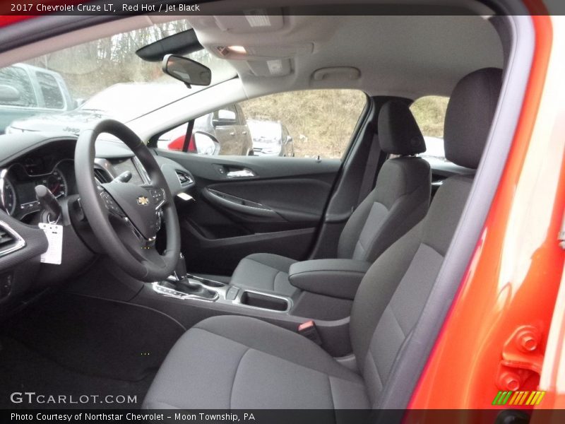 Front Seat of 2017 Cruze LT