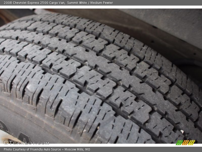 Summit White / Medium Pewter 2008 Chevrolet Express 2500 Cargo Van
