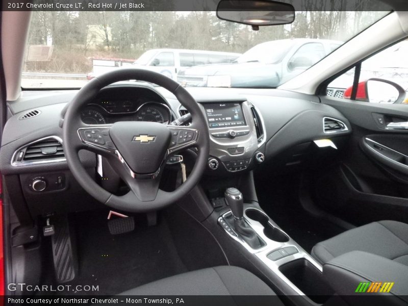  2017 Cruze LT Jet Black Interior