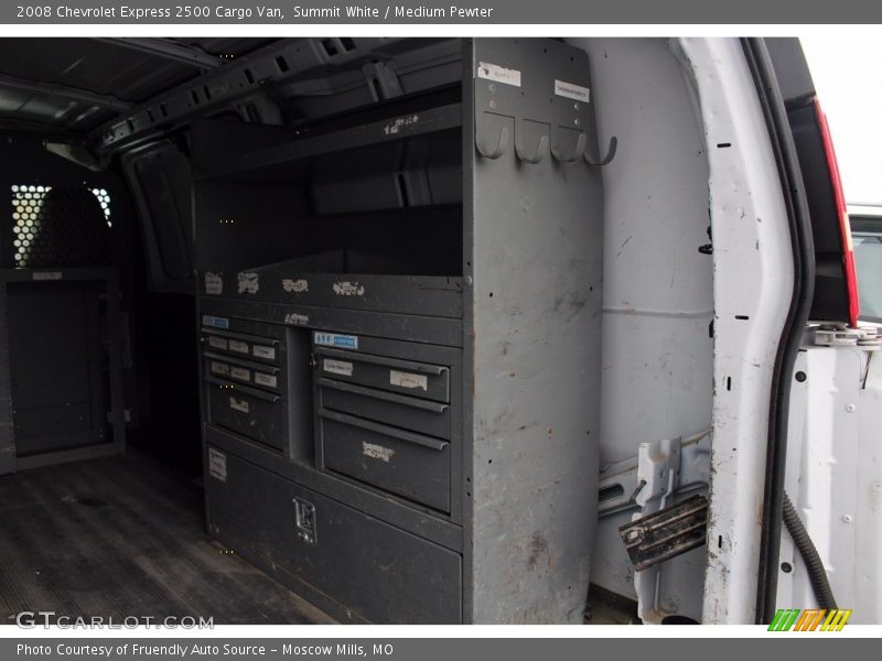 Summit White / Medium Pewter 2008 Chevrolet Express 2500 Cargo Van