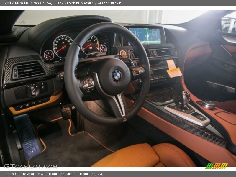 Dashboard of 2017 M6 Gran Coupe