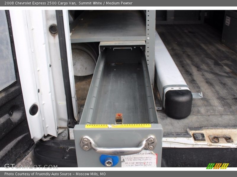 Summit White / Medium Pewter 2008 Chevrolet Express 2500 Cargo Van