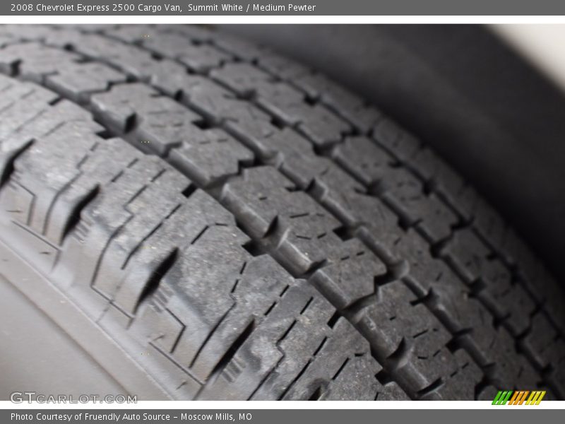 Summit White / Medium Pewter 2008 Chevrolet Express 2500 Cargo Van