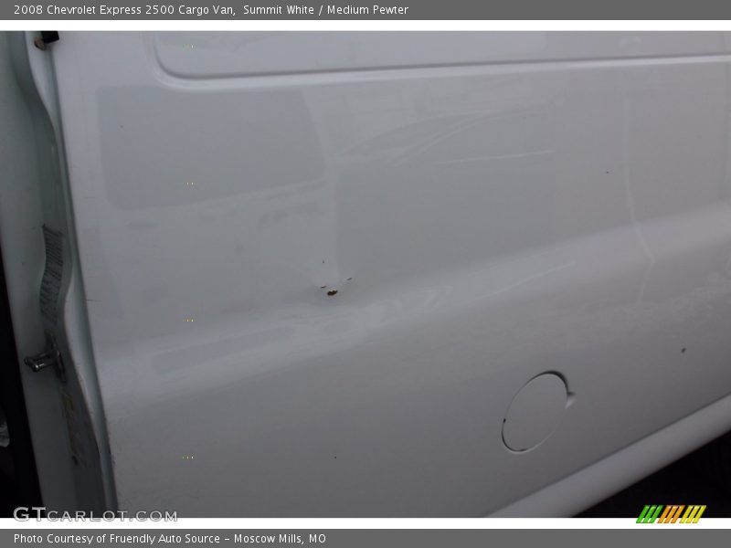 Summit White / Medium Pewter 2008 Chevrolet Express 2500 Cargo Van