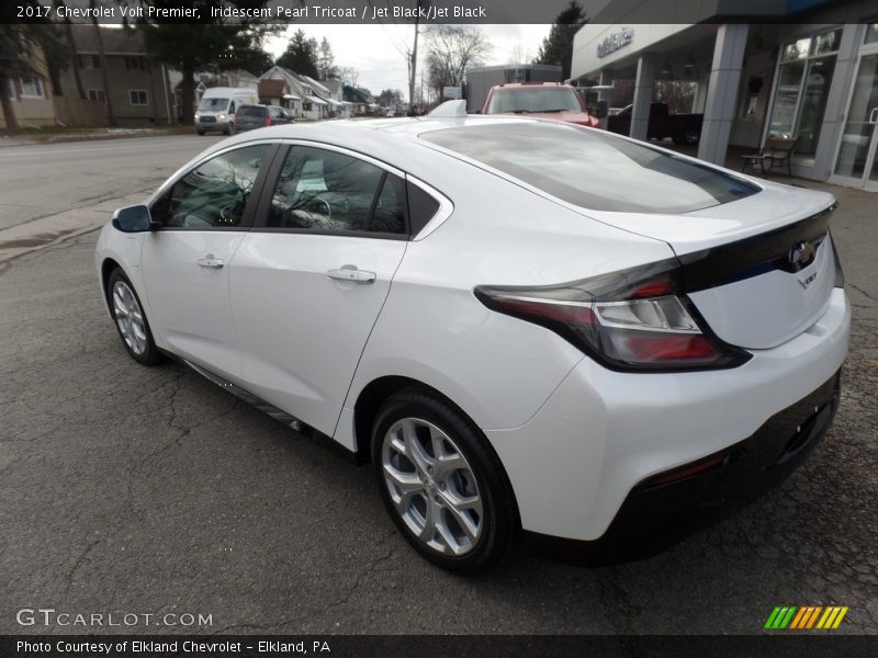 Iridescent Pearl Tricoat / Jet Black/Jet Black 2017 Chevrolet Volt Premier
