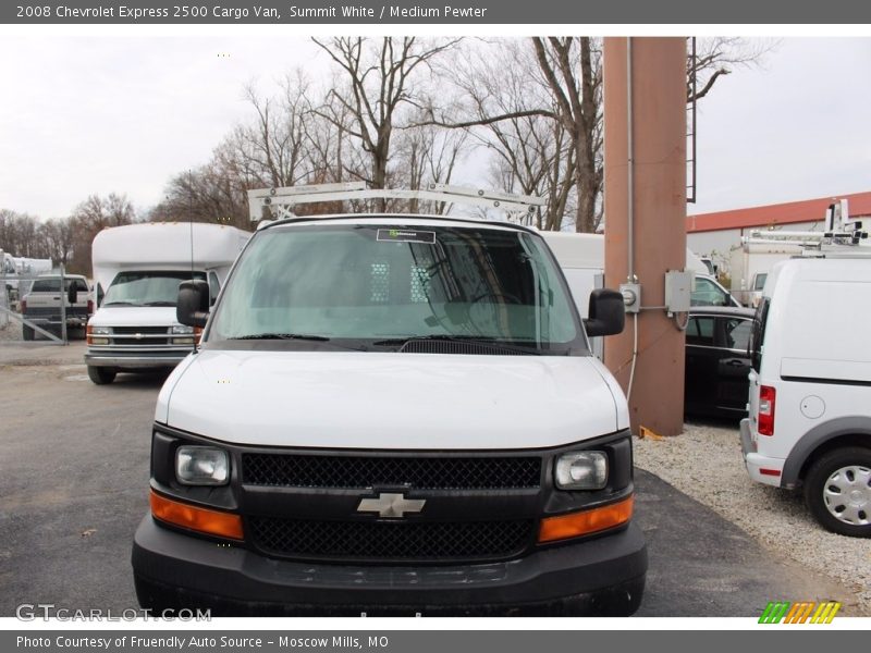 Summit White / Medium Pewter 2008 Chevrolet Express 2500 Cargo Van