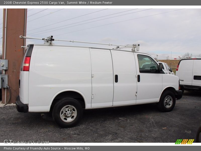 Summit White / Medium Pewter 2008 Chevrolet Express 2500 Cargo Van