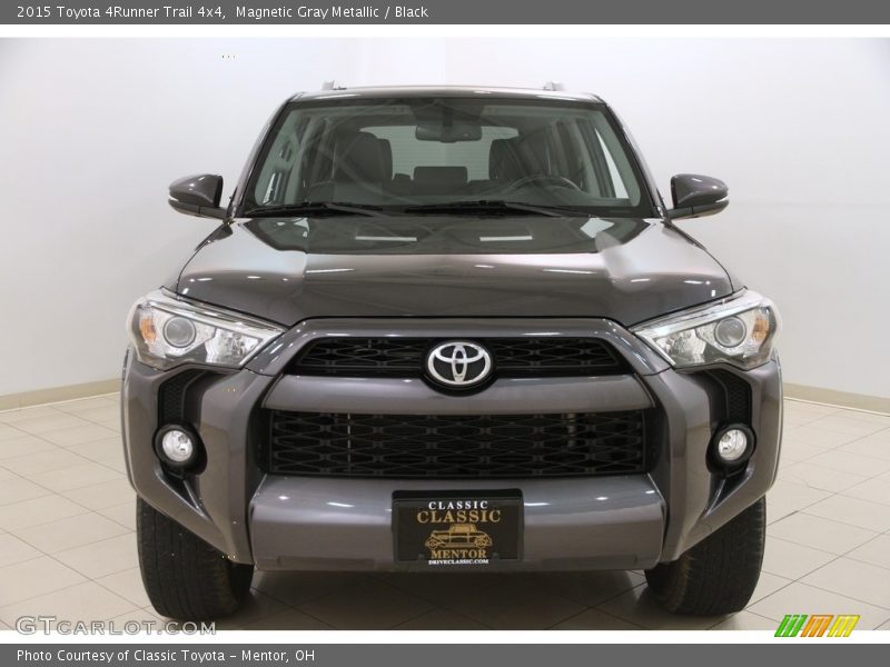 Magnetic Gray Metallic / Black 2015 Toyota 4Runner Trail 4x4
