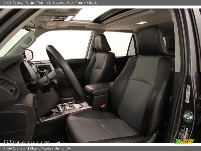 Magnetic Gray Metallic / Black 2015 Toyota 4Runner Trail 4x4