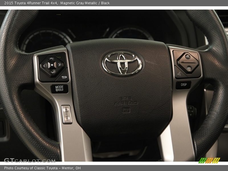 Magnetic Gray Metallic / Black 2015 Toyota 4Runner Trail 4x4