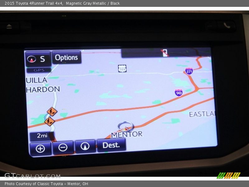 Magnetic Gray Metallic / Black 2015 Toyota 4Runner Trail 4x4