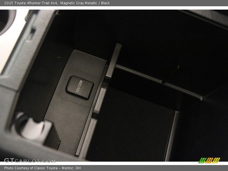 Magnetic Gray Metallic / Black 2015 Toyota 4Runner Trail 4x4