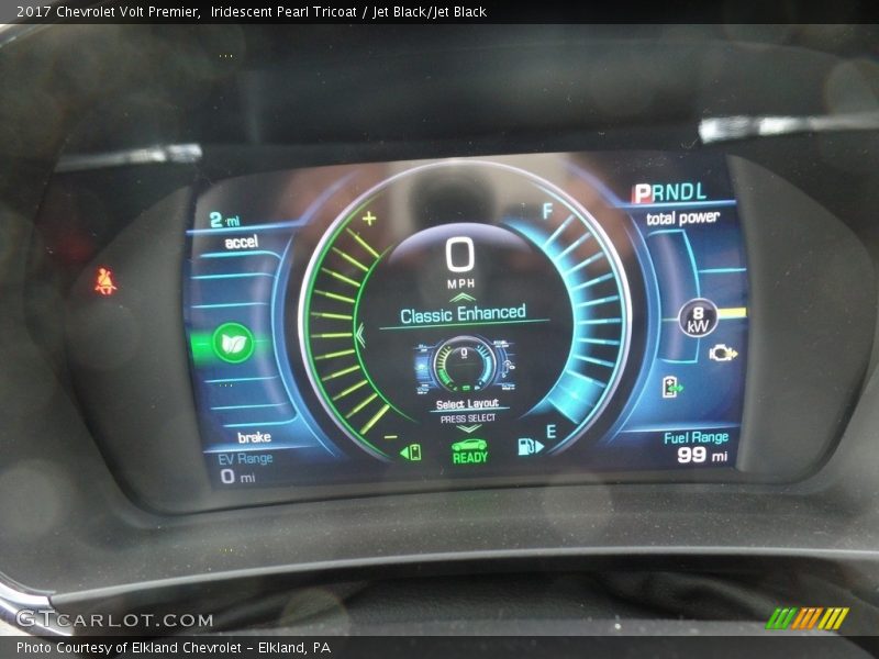 Iridescent Pearl Tricoat / Jet Black/Jet Black 2017 Chevrolet Volt Premier