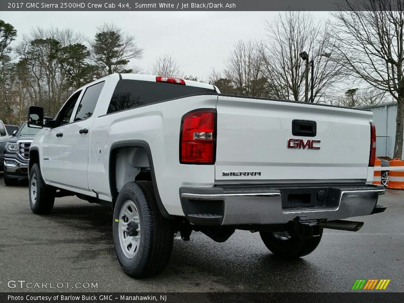 Summit White / Jet Black/Dark Ash 2017 GMC Sierra 2500HD Crew Cab 4x4