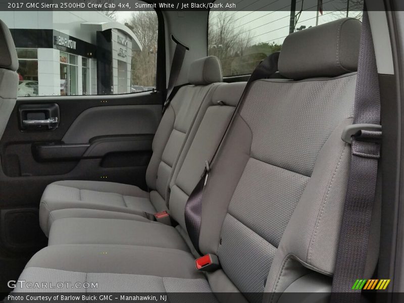 Rear Seat of 2017 Sierra 2500HD Crew Cab 4x4
