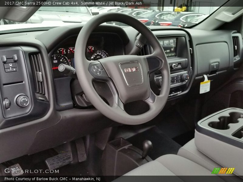  2017 Sierra 2500HD Crew Cab 4x4 Jet Black/Dark Ash Interior