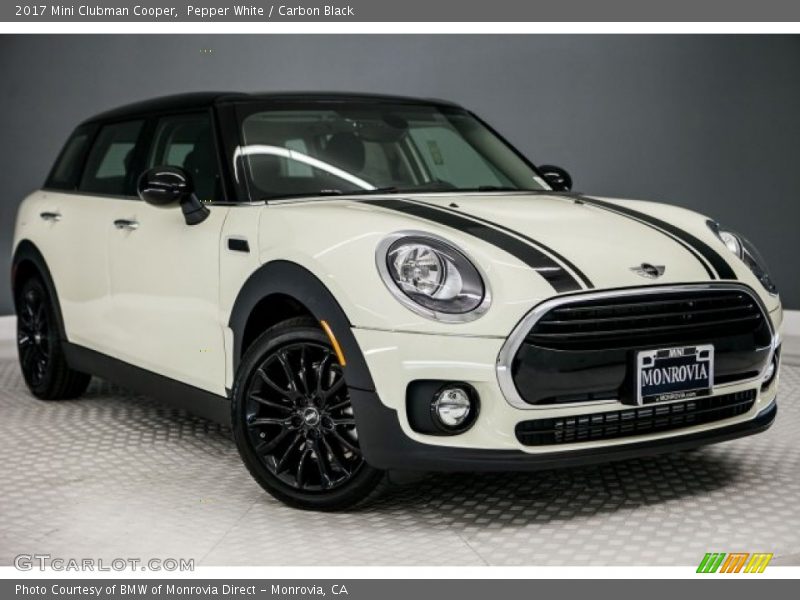 Pepper White / Carbon Black 2017 Mini Clubman Cooper