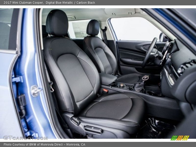 Digital Blue Metallic / Carbon Black 2017 Mini Clubman Cooper