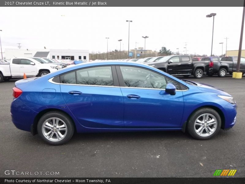 Kinetic Blue Metallic / Jet Black 2017 Chevrolet Cruze LT