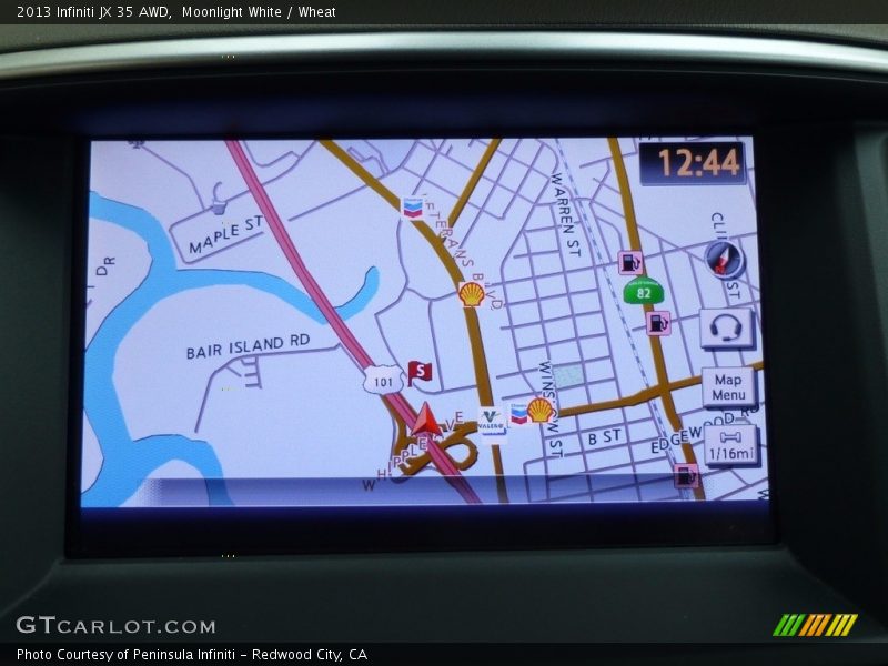Moonlight White / Wheat 2013 Infiniti JX 35 AWD