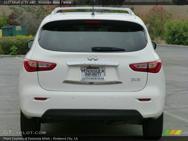 Moonlight White / Wheat 2013 Infiniti JX 35 AWD
