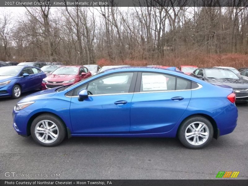Kinetic Blue Metallic / Jet Black 2017 Chevrolet Cruze LT