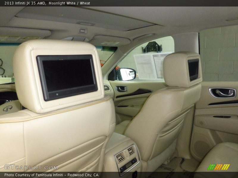 Moonlight White / Wheat 2013 Infiniti JX 35 AWD