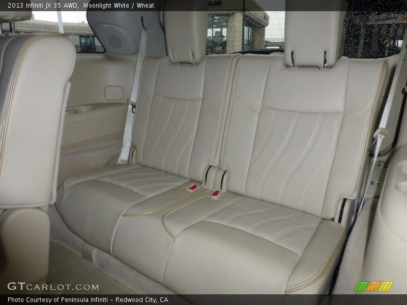 Moonlight White / Wheat 2013 Infiniti JX 35 AWD